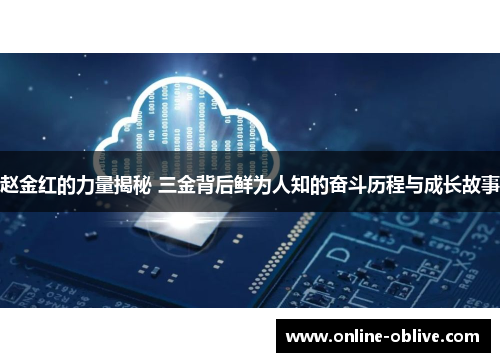 赵金红的力量揭秘 三金背后鲜为人知的奋斗历程与成长故事