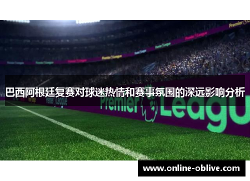 巴西阿根廷复赛对球迷热情和赛事氛围的深远影响分析